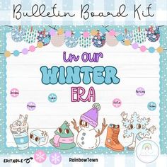 the winter era bulletin board kit