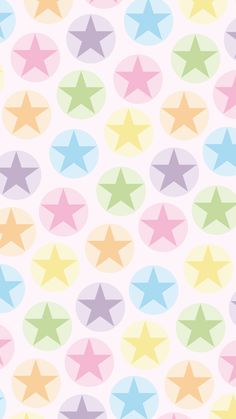 colorful stars on a white background