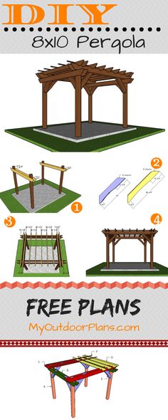 an info sheet showing different types of wooden structures