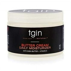 TGIN BUTTR CRM DAILY MOIST 12OZ Size: 12 oz. Daily Moisturizer For Natural Hair, Moisturizer For Natural Hair, Dry Natural Hair, Hair Moisturizer, Two Strand Twists, Greasy Hair Hairstyles, Curl Cream, Twist Outs, 4c Hair