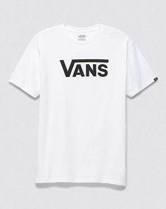 Vans | Vans Classic White/Black T-Shirt Plaid Stockings, Vans Vans, Vans Shirt, Vans T Shirt, Vans Logo, White Vans, Vans Classic, Casual Fit, Shirt Accessories