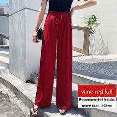 Shipping: Worldwide Express Shipping AvailableDelivery time: 7-15Days Fast ShippingReturns: Fast refund, 100% Money Back Guarantee.Brand Name: shzxssfyStyle: CasualAge: 25-34Origin: Mainland ChinaCN: ShandongWaist Type: HIGHDecoration: NONEElasticity: Slight StrechFabric Type: ChiffonPattern Type: SolidPant Style: Wide Leg PantsMaterial: PolyesterFit Type: LOOSELength: Full LengthSeason: All seasonClosure Type: DrawstringModel Number: FP1511Front Style: FlatColor.: Pink, black, gray, khaki, apri Long Beach Wear, Women Wide Leg Pants, Baby Birthday Dress, Single Dress, Silk Wide Leg Pants, Holiday Dresses Women, Slim Blouse, Casual Slacks, Summer Soft