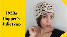 https://www.ravelry.com/patterns/library/vintage-flapper-hat Cappello Cloche, Cloche Hat Pattern, Crochet Slipper Boots, Chunky Crochet Hat, Juliet Cap, Bonnet Au Crochet, Flapper Hat, Front Post Double Crochet, Bonnet Crochet