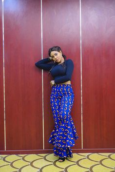 Dana African prink Ankara pants Layered Pants, Ankara Pants, African Pants, Bell Pants, Womens Pants, African Clothing, Pants Trousers, African Print, Ankara