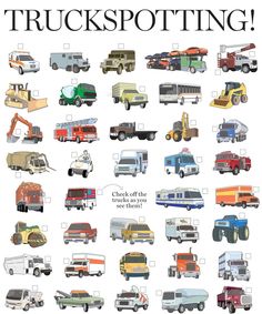 an illustrated guide to truckspotting