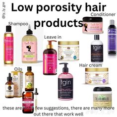 Low Porosity Hair Care, Hair Journey Tips, Low Porosity Natural Hair, Natural Hair Care Routine, Healthy Hair Routine, Natural Hair Routine, Curly Hair Care Routine, Low Porosity, Natural Hair Growth Tips