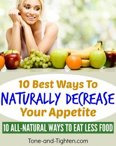 How to naturally decrease your appetite and eat less! Keep your diet on track and curb your hunger with these 10 great tips from Tone-and-Tighten.com Decrease Appetite, Ginger Benefits, Eat Less, How To Eat Less, What’s Going On, Health Problems, Diet Plan, Home Remedies, All You Need Is