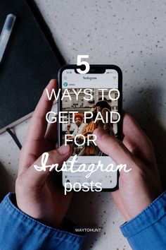 5 Ways to Get Paid for Instagram Posts Instagram Monetization, Passive Income Sources, Stay At Home Parents, Side Gigs, Money Ideas, Innovation Strategy, Instagram Theme, Profitable Business, Cash Flow