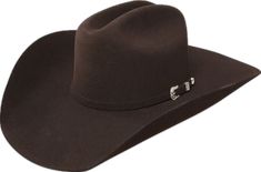 Stetson Oak Ridge Wool Chocolate Cowboy Hat Country Style Hat With Flat Crown For Country Events, Classic Flat Brim Hat For Rodeo, Rigid Wide Brim Hat For Rodeo, Rigid Hat With Curved Brim For Western-themed Events, Classic Rigid Hats For Ranch, Rigid Curved Brim Hat For Western-themed Events, Classic Ranch Hat With Curved Brim, Western Style Brown Hat With Flat Crown, Classic Brimmed Hat For Rodeo