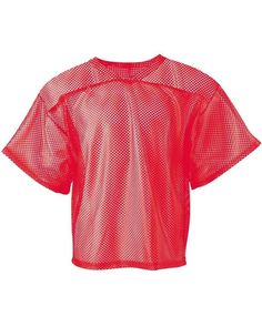 Youth Porthole Practice Jersey - SCARLET RED - 2XL | A4 Athletic Youth Porthole Practice Jersey T-Shirt in Scarlet Red Size 2XL | Polyester Bucket Hat Fits, Red Fishnets, Clothing Mockup, Twill Shirt, Mood Board Fashion, Zip Up Hoodies, Athletic Apparel, Rain Wear, Hoodie Top