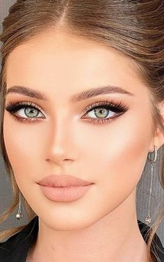 Evening Eye Makeup, Wedding Eye Makeup, Beautiful Eye Makeup, Makijaż Smokey Eye, Evening Makeup, Nude Makeup, Nose Job