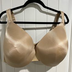 Lane Bryant Cacique Lightly Lined Full Coverage Bra Size 42h Bra Has An Underwire And Is A Solid Nude Color Bra Is 87% Nylon And 13% Spandex Bra Is Is Excellent Condition H090924-5 Item Details: Please See Pics For Additional Bra Details If You Have Any Questions Or Would Like Additional Pics, Please Send Me A Message. Items May Have Wrinkles Due To Storage. I Do Try To Steam The Wrinkles Out Before Listing But This Sometimes Causes Watermarks That Will Easily Come Out During The First Wash. The Fitted Beige Bra With Padded Cups, Beige Fitted Bra With Padded Cups, Fitted Satin Bra With Removable Pads, Elegant Stretch Nursing Bra In Beige, Elegant Stretch Beige Nursing Bra, Fitted Satin Underwire Bra, Elegant Beige Stretch Nursing Bra, Beige Stretch Underwire Bra, Elegant Padded Stretch Bra