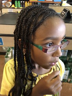 Nothing like clean cornrows!! So smart for children who are active! Braided Hairstyles, Natural Hair Styles, Braids