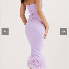 Nwot Satin Lavender Dress With Minimal Stretch Sz Medium Looks Just Like Houseofcb Dress Great Quality 18th Bday, Evening Style, Backless Midi Dress, Backless Long Dress, Birthday Vacation, Backless Bodycon Dresses, Summer Bodycon Dress, Bachelorette Outfits, Duchess Satin