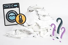 What Temperature Should You Wash White Clothes At? Reusable Nappies, Garment Care Labels, White Clothes, Care Label