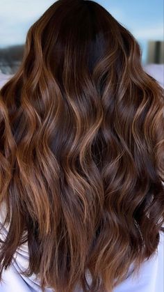 Mocha Hair Color Balayage, Medium Contrast Hair, Chestnut Brunette Hair, Dark Brown Hair With Caramel, Dark Brown Hair With Caramel Highlights, Caramel Hair Highlights, Mocha Color Hair