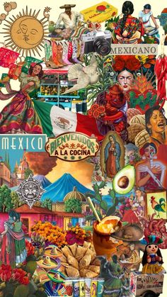 Check out evy_xo's Shuffles #myfirstshuffle Mexico Wallpaper, Mexican Artwork, Chicano Love, Virgin Mary Art, Mexican Culture Art, Mexico Design, Mayan Art, Bedroom Wall Collage, Collage Art Projects