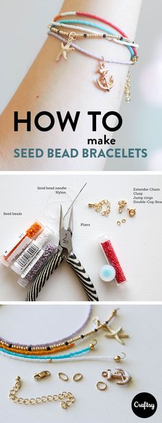 how to make seed bead bracelets with instructions for beginners and expertists