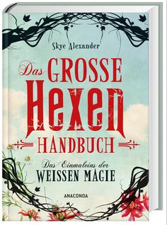 a book cover with the words des grosse hexei handbuch on it