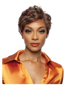 Mane Concept HD Wear Me Lace Front Wig Wear Me 1 RCHW261 - Elevate Styles Permed Pixie Cut, Permed Pixie, Wig For Beginners, Short Curly Wigs, Lace Styles, Best Wigs, Faux Locs, Synthetic Lace Front Wigs, Curly Wigs