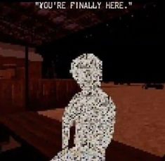 Old Horror Game Aesthetic, Old Games Aesthetic, Cosmic Horror Aesthetic, Horror Game Aesthetic, Small Desert Town, You're Finally Here, Web Horror, Surreal Horror, Old Horror