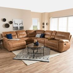 a living room filled with lots of furniture