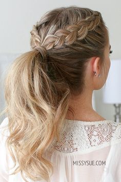 Two Dutch Braids, A Ponytail, Cool Braid Hairstyles, Cool Braids