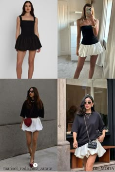 Ballon Dress Outfits, Ballon Skirt Outfit, Interesting Outfits, Winter Fashion Outfits Casual, And Dresses