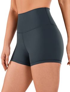 PRICES MAY VARY. 71% Polyamide, 29% Spandex Imported Pull On closure Machine Wash Designed for hot yoga or Pilates Sleek, sweat-swicking fabric with decent compression, so comfortable, no fur stick to High rise. 3'' inseam Seamless waistband. Hidden waistband pocket. Gusset crotch The Naked Feeling collection is meant to be restriction-free. Buttery-soft fabric fits you like a second skin. These versatile and lightweight 3-inches shorts with not-dig-in waist design are durable and comfortable to High Waist Compression Biker Shorts For Yoga, Fitted Biker Shorts With Light Support For Yoga, Compression Yoga Shorts Hip-length, Solid Compressive Biker Shorts For Yoga, High Stretch Biker Shorts For Pilates In Solid Color, Solid Micro-elastic Biker Shorts For Yoga, Micro-elastic Solid Color Biker Shorts For Yoga, Solid Sweat-resistant Athletic Shorts For Yoga, Solid Color Sweat-resistant Athletic Shorts For Yoga