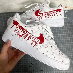 ✨ Genuine, brand new with accessories and original box ✨ Worldwide shipping ✨ 100% waterproof and scratch resistant ✨ hope you like it Before you purchase, please make sure that you choose your correct size!📦 We are 100% diligent to create you one-of-a-kind, hand painted sneaker art. 👟🎨 Custom Air Force 1 Design, Shoe Artwork, All White Sneakers, Air Force 1 Sneakers, Af1 Custom, Custom Af1, Painted Sneakers, Unique Sneakers, Air Force 1 Custom