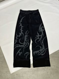 Bleach Art Jeans, Custom Pants Ideas, Diy Edgy Clothes