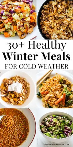 healthy winter meals for cold weather