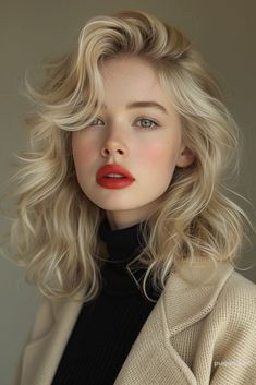 Hair Color Placement, Old Money Look, Tousled Bob, Hairstyle Names, Makeup For Blondes, Slicked Back Hair, New Hairstyle, Trending Hairstyles