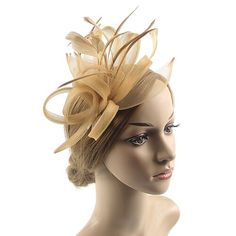 Category:Headdress,Fascinators,Hats,Headwear; Embellishment:Feather,Bows,Pure Color,Splicing,Tulle; Gender:Women's; Quantity:1 PC; Theme:Fashion,Head,Vintage Theme,Birthday,Wedding,Holiday,Classic Theme; Style:Vintage,Elegant; Hats Category:Floppy Hat,Top Hat,Veil Hat; Occasion:Horse Race,Cocktail; Material:Organza; Front page:WE; Shipping Weight:0.13; Listing Date:03/25/2024; Head Circumference: Church Lady Hats, Veiled Hats, Derby Hats Fascinators, Couture Hats, Horse Race, Tea Party Hats, Fascinator Headband, Feather Fascinators, Bride Flowers