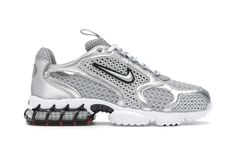 Nike Air Zoom Spiridon Cage 2 Metallic Silver (W) - CD3613-001 Nike Air Zoom Spiridon Cage 2, Nike Silver Running Shoes, Nike Air Zoom Spiridon, Dream Sneakers, Baskets Nike, Mens Nike Air, Hot Sneakers, Outfit Aesthetic, Air Zoom