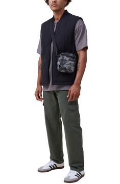 March to a utilitarian beat in these cargo pants cut from soft cotton and plenty of pockets for all your daily essentials. 32" inseam; 10 1/2" front rise Zip fly with button closure Front slant pockets; cargo flap-patch pockets; back flap-patch pockets 100% cotton Machine wash, line dry Imported Streetwear Cargo Jeans With Functional Pockets, Utility Cargo Pants For Urban Adventures, Camouflage Cotton Cargo Pants For Outdoor Activities, Functional Cotton Cargo Pants, Urban Cargo Jeans With Side Pockets For Outdoor, Outdoor Cotton Cargo Jeans With Functional Pockets, Functional Cargo Pants With Patch Pockets For Streetwear, Functional Streetwear Cargo Pants With Patch Pockets, Functional Cargo Pants With Multiple Pockets