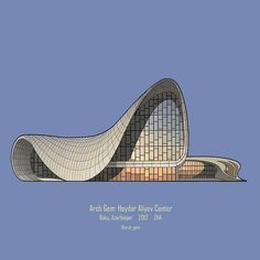 an artistic architectural rendering of a shoe shaped building with the words art and design hyper hyper hyper