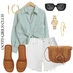 Casual Chic Outfit, Summer Fashion Outfits, Ootd Outfit, Saturday Morning, Spring Summer Outfits, Outfits Casuales, Travel Outfit, Look Fashion, Spring Summer Fashion