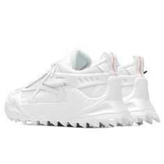 The Off-White ODSY 1000 is a must-have elevated sneaker for any collection. Featuring a leather upper and a paneled design, the silhouette’s signature zip tie tag makes an impression at the laces. The polyester lining adds a sense of comfort, while the rubber outsole underneath supports the remainder of the look. Leather upper Paneled design Zip tie tag Lace-up closure Polyester lining Rubber outsole All sizes are listed in European Men’s sizing unless stated otherwise Style No: OMIA139C99FAB001 Odsy 1000, European Men, White C, Zip Ties, S Signature, Us Man, Nike Cortez Sneaker, No Color, Panel Design