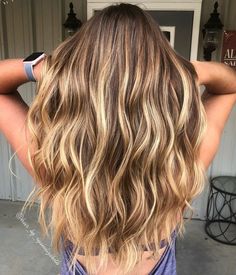 Light Brown Hair with Golden Blonde Balayage Golden Brown Hair, Brown Ombre Hair, Brown Hair Looks, Blond Balayage, Hair Color Light Brown, Brown Hair With Blonde Highlights, Brown Hair Balayage, Hair Colours