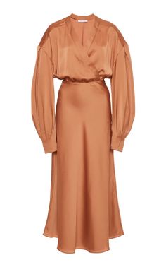 Rachel Gilbert, Satin Dress, Looks Vintage, Look Chic, Pre Fall, A Dress, Satin Dresses, Moda Operandi, Elegant Dresses