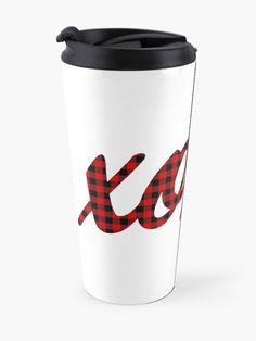 Kisses Travel Coffee Mug #xoxo #xo #valentines #valentinesday #love #loveintheair #lovely #soulmate #lover #lovers #iloveyou #loveyou #couple #couples #heart #hearts #iheart #romance #romantic #girlfriend #boyfriend #sweet #adorable #sweetheart #cupid #arrow #arrows #single #bemyvalentine #myvalentine #red #valentine Travel Coffee Mug, Dishwasher Racks, Car Cup Holder, Coffee Travel