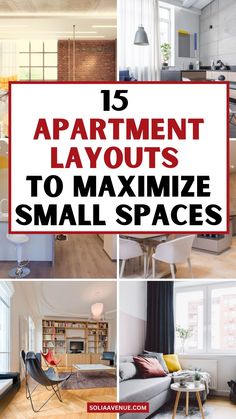 apartment layouts to maximumize small spaces