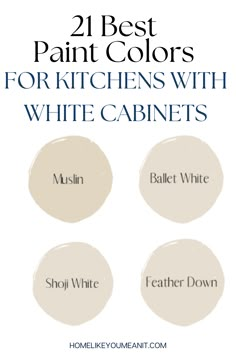 the best paint colors for kitchen cabinets with white cabinets and cabinet doors in different shades