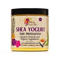 Alikay Naturals - Shea Yogurt Hair Moisturizer Alikay Naturals, Natural Hair Care Regimen, Dry Natural Hair, Avocado Creme, Curl Enhancer, Avocado Cream, Hair Repair Mask, Hair Care Regimen, Twist Outs