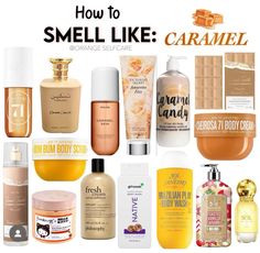 How To Smell Like Caramel, Smell Like Caramel, Caramel Scent, Caramel Skin, Bath Routine, Apartment Checklist, Xmas 2024, Fall Fragrance, Perfume Collection Fragrance