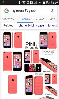 pink iphones are on sale in the store for $ 5 99 each or more