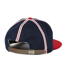 New Orleans Pelicans 1942 Vintage Ballcap – Ebbets Field Flannels Collegiate Navy Baseball Cap With Flat Bill, Retro Six-panel Sports Hat, Retro Visor Baseball Cap For Sports Events, Retro Baseball Cap With Curved Brim For Sports Events, Navy Six-panel Hat With Embroidered Logo, Vintage Six-panel Fitted Hat With Embroidered Logo, Navy Embroidered Logo Six-panel Hat, Vintage Embroidered Logo Fitted Hat, Retro Navy Baseball Cap With Curved Brim