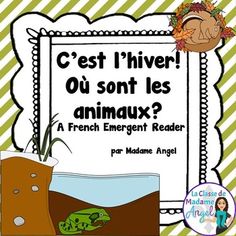 a french emerger reader with an animal theme