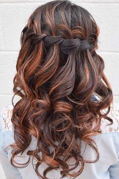 Hairstyle Black Hair, Waterfall Braid Hairstyle, Waterfall Hairstyle, Braids Step By Step, Graduation Hairstyles, Cool Braid Hairstyles, Cool Braids